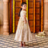 Girl's' Gold Lehenga Set